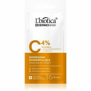 L’biotica DermoMask C 4% rozjasňující pleťová maska 8 ml obraz