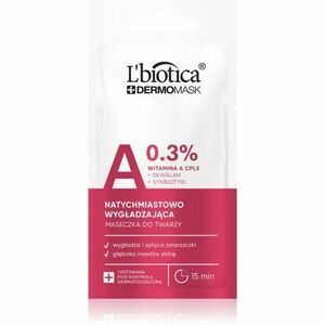 L’biotica DermoMask A 0, 3% vyhlazující pleťová maska 8 ml obraz