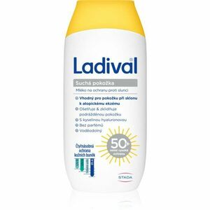 Ladival Suchá pokožka ochranné mléko proti slunečnímu záření SPF 50+ 200 ml obraz