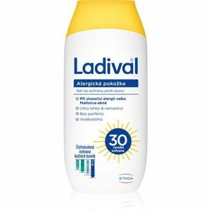 Ladival Alergická pokožka ochranný krémový gel na opalování proti sluneční alergii SPF 30 200 ml obraz