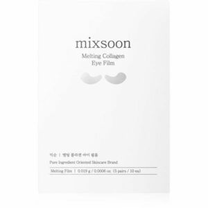 mixsoon Melting Collagen Eye Film rozjasňující plátýnková maska na oční okolí 5x2 ks obraz