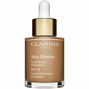 Clarins Skin Illusion Natural Hydrating Foundation rozjasňující hydratační make-up SPF 15 odstín 113C Chestnut 30 ml obraz