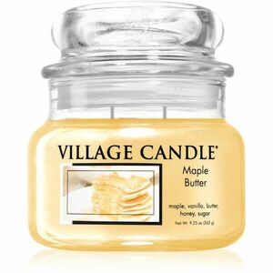 Village Candle Maple Butter vonná svíčka (Glass Lid) 262 g obraz