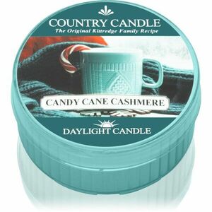 Country Candle Candy Cane Cashmere čajová svíčka 42 g obraz