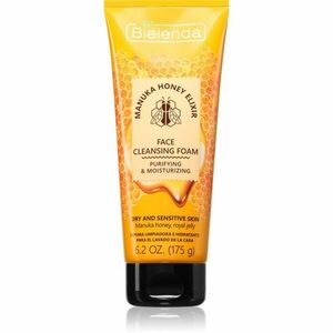 Bielenda Manuka Honey hydratační čisticí pěna pro velmi suchou a citlivou pleť 175 g obraz