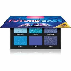 Rude Cosmetics EDM Collection paletka očních stínů odstín Future Bass 6 g obraz