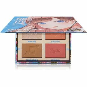 Rude Cosmetics Manga Face Palette multifunkční paleta na obličej odstín Clever Kirei-Sama 11.2 g obraz