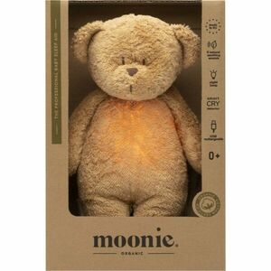 Moonie Bear 2.0 Organic Cappuccino usínáček s melodií 1 ks obraz