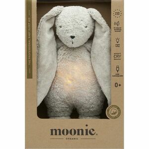Moonie The Humming Friend 2.0 Organic Grey usínáček s melodií 1 ks obraz