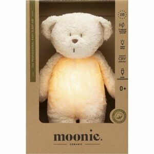Moonie Bear 2.0 Organic Polar usínáček s melodií 1 ks obraz