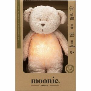 Moonie Bear 2.0 Organic Rose usínáček s melodií 1 ks obraz