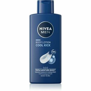 NIVEA MEN Cool Kick hydratační tělové mléko 400 ml obraz