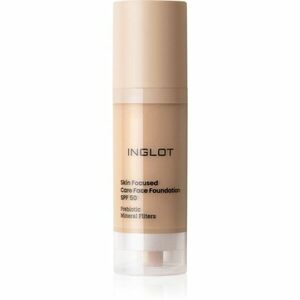 Inglot Skin Focused Care Face Foundation SPF 50 krycí make-up SPF 50 odstín 305 Peachy Beige 30 ml obraz