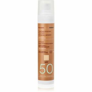 Korres Red Grape Tinted Daily Sunscreen tónovací opalovací krém pro sjednocení barevného tónu pleti SPF 50 50 ml obraz