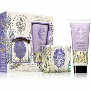 La Florentina Lavender Soap and Hand Cream dárková sada obraz