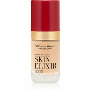 Pierre René Velvet Effect sametový make-up SPF 30 odstín no. 01 Ivory Nude 25 ml obraz