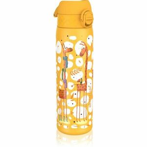 Ion8 Leak Proof nerezová láhev na vodu pro děti Giraffes 600 ml obraz
