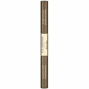 Clarins Brow Duo set pro úpravu obočí pro fixaci a tvar odstín 03 - Cool Brown 2.8 g obraz