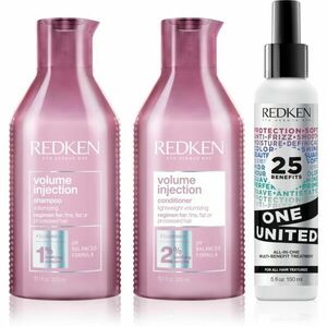 Redken Volume Injection výhodné balení pro objem vlasů obraz
