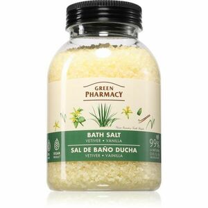 Green Pharmacy Vetiver & Vanilla Bath Salt relaxační sůl do koupele 1000 g obraz