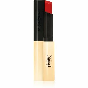 Yves Saint Laurent Rouge Pur Couture The Slim tenká matující rtěnka s koženým efektem odstín 28 True Chili 2.2 g obraz