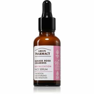 Green Pharmacy Damask Rose & Ceramides Serum revitalizační pleťové sérum 30 ml obraz
