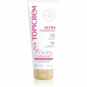 Topicrem UH BODY Ultra-Moisturizing Pearly Body tělové mléko na citlivou pokožku s perleťovým leskem 75 ml obraz