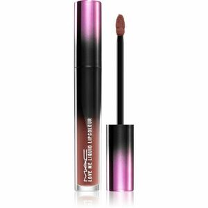 MAC Cosmetics Love Me Liquid Lipcolour krémová rtěnka se saténovým finišem odstín Laissez-Fiare 3, 1 ml obraz