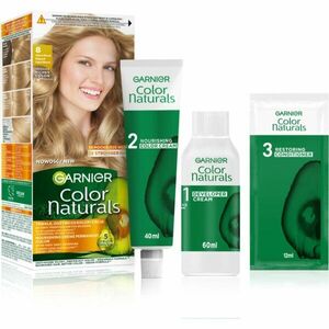 Garnier Color Naturals Creme barva na vlasy odstín 8 Natural Light Blond 1 ks obraz