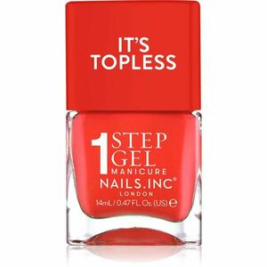 Nails Inc. It’s Topless gelový lak na nehty pro dlouhotrvající efekt odstín Jennifer 14 ml obraz