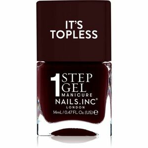 Nails Inc. It’s Topless gelový lak na nehty pro dlouhotrvající efekt odstín Billie 14 ml obraz