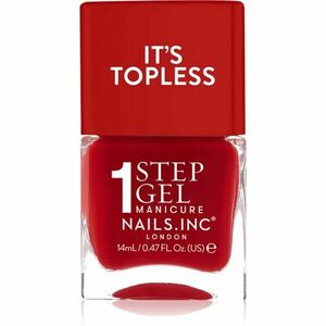 Nails Inc. It’s Topless gelový lak na nehty pro dlouhotrvající efekt odstín Kendall 14 ml obraz