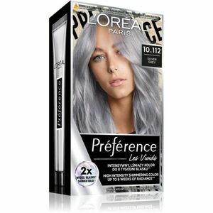 L’Oréal Paris Préférence Vivids barva na vlasy odstín 10.112 silver grey 1 ks obraz
