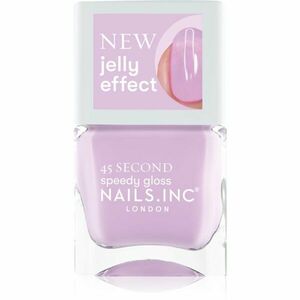 Nails Inc. 45 Second Speedy Gloss rychleschnoucí lak na nehty odstín Jel Oh Jel 14 ml obraz