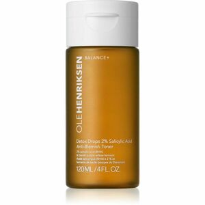 OLEHENRIKSEN Balance+ Detox Drops 2% Salicylic Acid Toner pleťové tonikum s kyselinou salicylovou 120 ml obraz