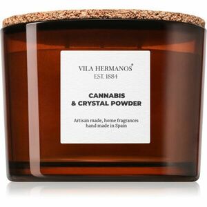 Vila Hermanos Apothecary Cannabis & Crystal Powder vonná svíčka 350 g obraz