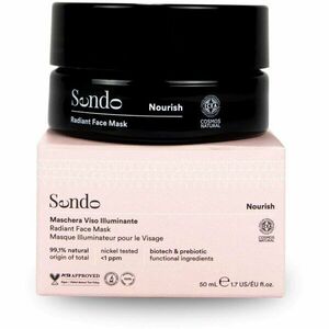 Sendo Nourish Radiant Face Mask rozjasňující maska na obličej 50 ml obraz