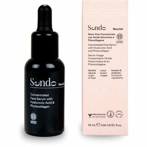 Sendo Nourish Concentrated Face Serum with Hyaluronic Acid & Phytocollagen koncentrát s kyselinou hyaluronovou a fytokolagenem 25 ml obraz