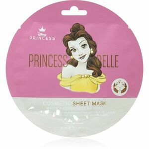 Mad Beauty Disney Princess Belle hydratační plátýnková maska 25 ml obraz
