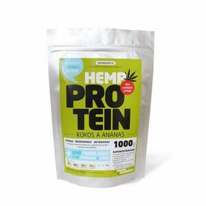 ZELENÁ ZEMĚ Konopný protein kokos s ananasem 1000 g obraz
