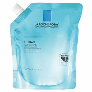 LA ROCHE-POSAY Lipikar Surgras Zvláčňující sprchový gel náplň 400 ml obraz