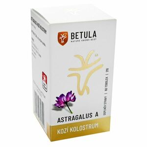 BETULA Astragalus a kozí kolostrum 60 tobolek 21 g obraz