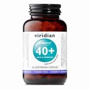 VIRIDIAN Nutrition Synbiotic 40+ 60 kapslí obraz