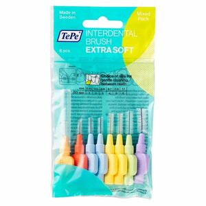 TEPE Mezizubní kartáčky Start Extra Soft mix v sáčku 8 ks obraz