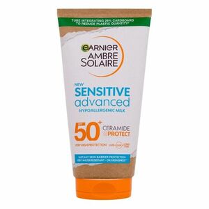 GARNIER Ambre Solaire SPF 50+ Opalovací přípravek Sensitive Advanced Milk 175 ml obraz