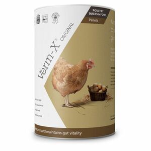 VERM-X Přírodní pelety proti střevním parazitům pro drůbež 250 g obraz