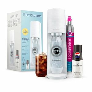 SODASTREAM TERRA White Pepsi Zero Mpack výrobník sody obraz
