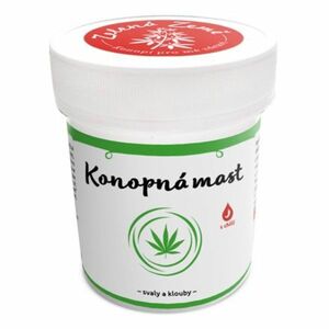 ZELENÁ ZEMĚ Konopná mast s kostivalem a chilli svaly a klouby 100 ml obraz
