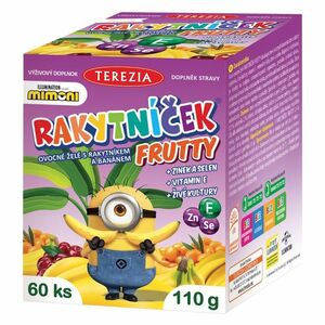 TEREZIA Rakytníček FRUTTY ovocné želatinky s rakytníkem MIMONI 60 kusů obraz