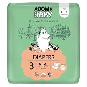 MOOMIN BABY 3 Eko pleny midi 5–8 kg 48 ks obraz
